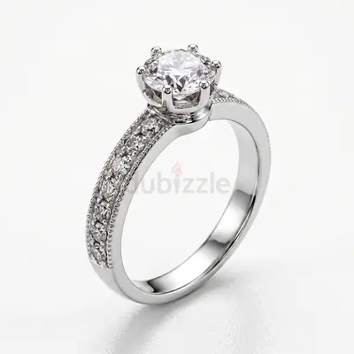 Radiant Diamond Ring 1.14ct | 18K White Gold | IGI Certified
