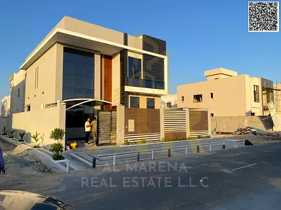 Luxury villa for sale in Al-Haliyo 2 | 3014 sq ft | Two floors | 4 master bedrooms | Majlis and 2 living rooms | Modern kitchen | Spacious outdoor yar