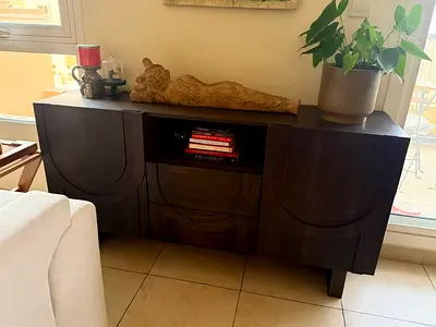 Wood Console