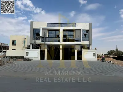 A villa with all registration and ownership fees included, on the main street, ready to move in, in the most prestigious areas of Ajman. Freehold owne