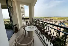 Golf and Sea View | Fully Furnished | 2 Balconies