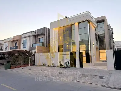 Your dream villa in Ajman, directly from the owner, with a private pool, two floors, and a rooftop terrace.