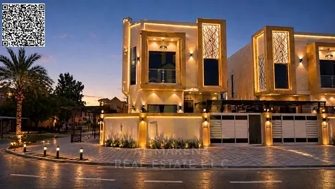 🏡✨ Own your dream villa and invest in a sophisticated style in a luxurious villa in the heart of Al Muwaihat. High-end finishing. ✨🏡