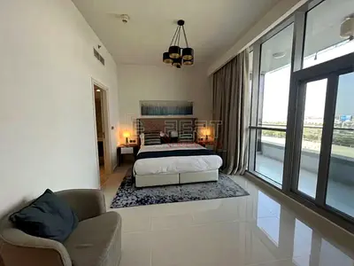 Fully Furnished Studio | Bright & Airy Layout | Stunning Balcony Views