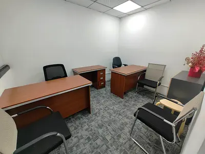 100 SFT Fully Furnished Office for AED 18500 Per Year