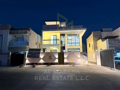 Luxury Villa for Sale in Al Helio 2 – Two Floors & Roof | Double High | 5 Master Bedrooms | Built-up Area 3800 sq ft | Price AED 2,200,000 including r