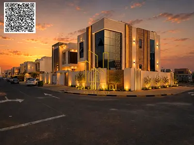 فيلا كورنر للبيع شامل المياه والكهرباء تشطيبات فاخرة موقع مميز قريب من الخدمات