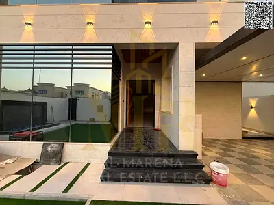 Residential villa – two floors and a roof | Large area | Includes electricity, water, and air conditioning