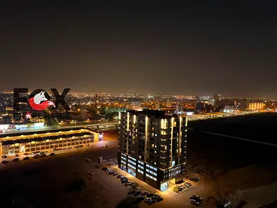 Furnished Studio for Annual Rent in Smart Tower with Balcony and Parking