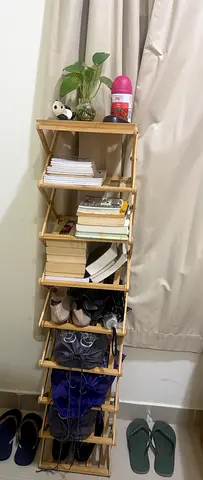 Multi-Tier Bamboo Storage Rack