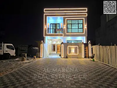 Luxury villa for sale in Al Yasmin with a modern design and price including fees
