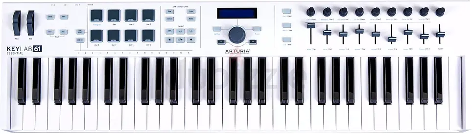 Arturia KeyLab 61 MIDI Controller - 61-key USB MIDI Keyboard