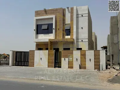 A fully finished, modern villa in Al-Haliou 2, with an elegant design, priced inclusive of registration fees, electricity, and water.