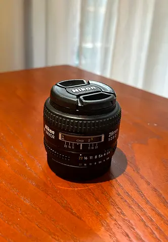 Nikon NIKKOR 28mm f/2.8 Prime Lens