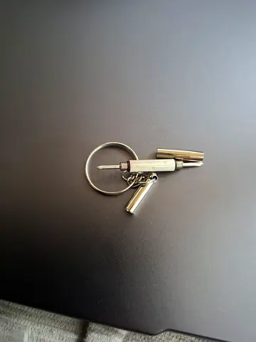 Mini Keychain Screwdriver Set — Metal Pocket Tool