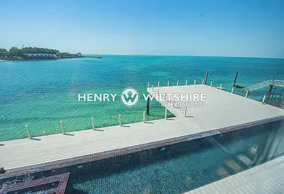 Contemporary luxury directly on and over the sea!
