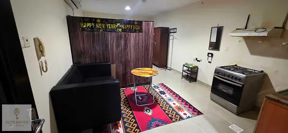 Specious Studio Flat Available Monthly basis Furnished Al Nahda Sharjah