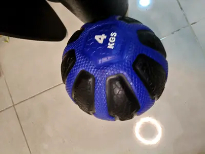 Yoga Mat Foam Roller and Medicine Ball Set
