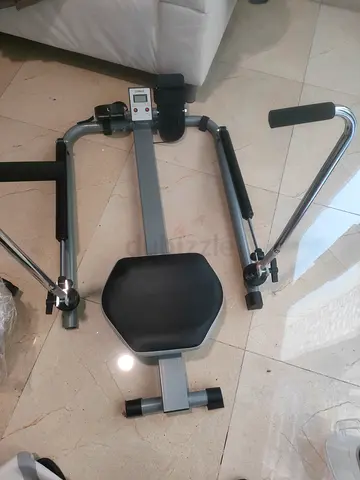 Compact Home Rowing Machine with Monitor - Good Condition