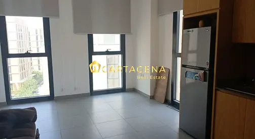 Semi-Furnished Studio for Rent | Al Mamsha, Sharjah