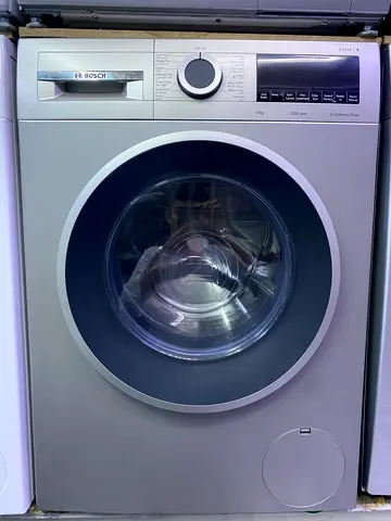 Bosch Series 4 Free-Standing Washing Machine 9 kg Front Loader, LED-display, Touch control buttons