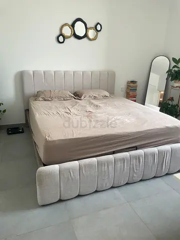 Mattress(gel charcoal memory foam mattress) with bed180*200 King size