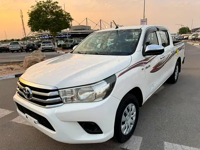 Toyota Hilux Double Cab GL No Accident Model 2018 GCC Mid Options Good Conditions