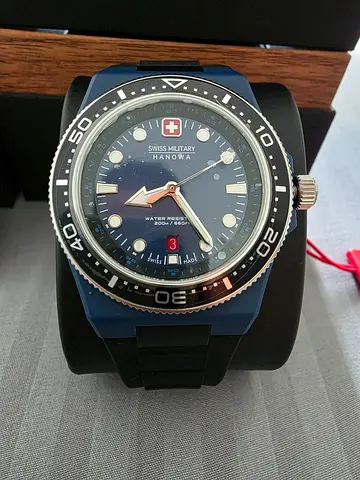 Swiss Military watch Brand new sports edition waterproof.