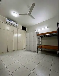Male Bunker bed space 1 Bhk  near Burjuman metro for  Kerala people