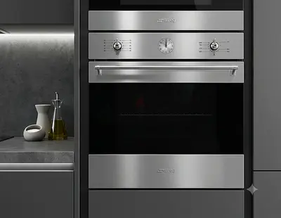 SMEG 60cm Built-In Gas Oven – High Performance | Premium Italian Design