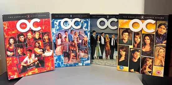 The OC the complete 4 seasons dvd’s