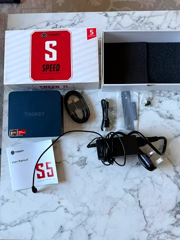 TRIGKEY S5 Mini PC – Ryzen 5 5560U, 16GB RAM, 500GB NVMe, Windows 11