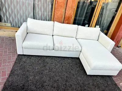 Excellent Condition ikea vimle L shape sofa bed with mattress
