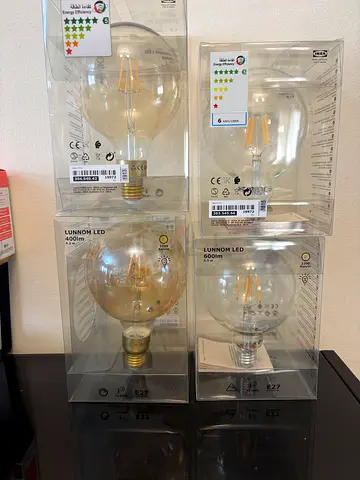IKEA light bulbs. Big size