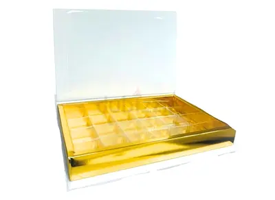 Nice chocolate box  4×6 علبة شوكولاته مرتبة