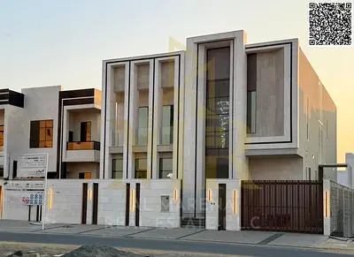 Luxury villa in Al-Aliya area – 5 master bedrooms, spacious design with two living rooms and air conditioning