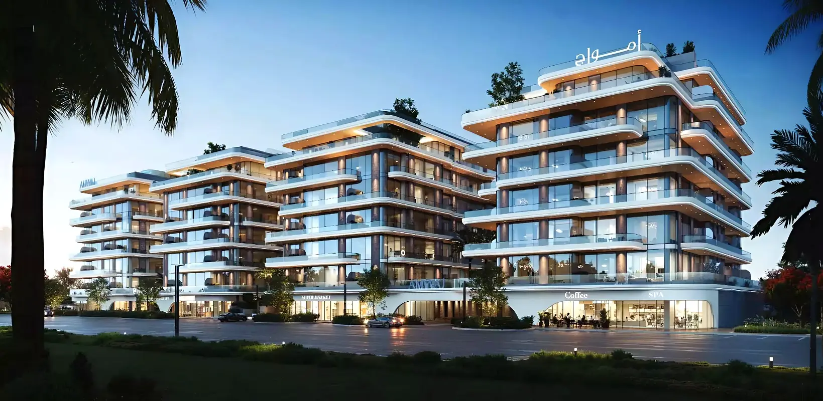 Gate Eleven Building 1 by Amwaj Development - View 1