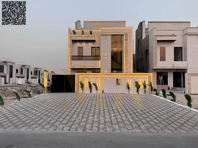 Luxury villa in Al Zahia – Ajman | Private pool | 5 master bedrooms. Price includes registration and ownership fees.