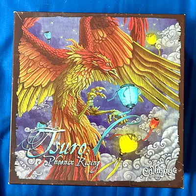 Tsuro: Phoenix Rising - Board Game (damaged box but all pieces inside in excellent conditions)