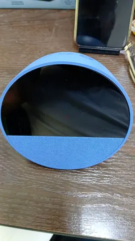 AMAZON SPEAKER ECHO SPOT WITH ALARM CLOCK OCEAN BLUE