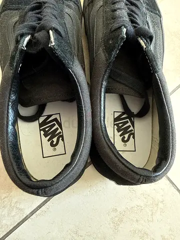 Used Black Vans Sneakers - Size 8.5 UK excellent condition Casual Wear