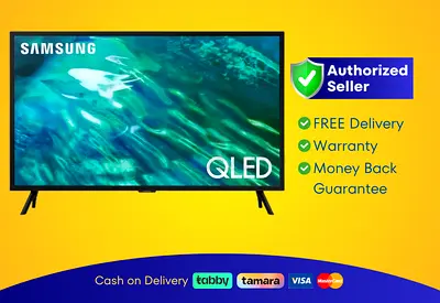 Samsung 32 inch TV, Smart QLED - 4K ● Brand New | Warranty | FREE Delivery