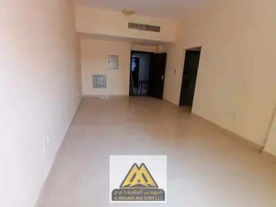 Two-bedroom apartment for annual rent in Al Jurf Industrial 3, Ajman. Excellent finishing, 2 bathro
