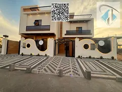 New villa for sale, registration fees included, freehold ownership, bank financing available, at a n