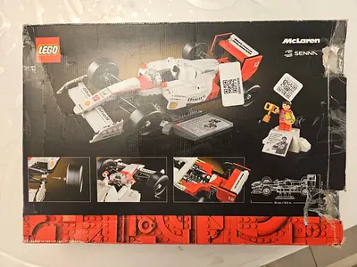 LEGO Icons 10330 McLaren MP4/4 Ayrton Senna – New Sealed Bags