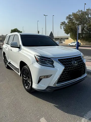 2020 Lexus GX460 Platinum | GCC | Pearl White | Red Leather | Accident-Free | Original Paint
