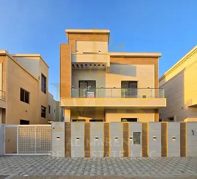 At a price inclusive of electricity, water and air conditioning, own a luxurious villa in Al Rawda 3 - Ajman | Two floors and a roof | 5 master bedroo