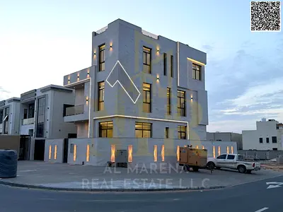 Luxury villa in Al-Haliu, modern design, spacious areas, elegant style, price including registration fees