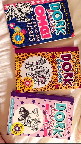 collection of 3 dork diaries books