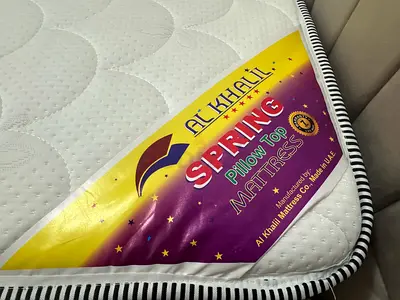 Al Khail Spring Pillow Top Mattress - European Queen (see size) - Great Condition